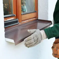 Jak skutecznie przykleić parapet zewnętrzny blaszany - najlepsze kleje i metody